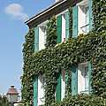 Ivy-covered house in Montmartre